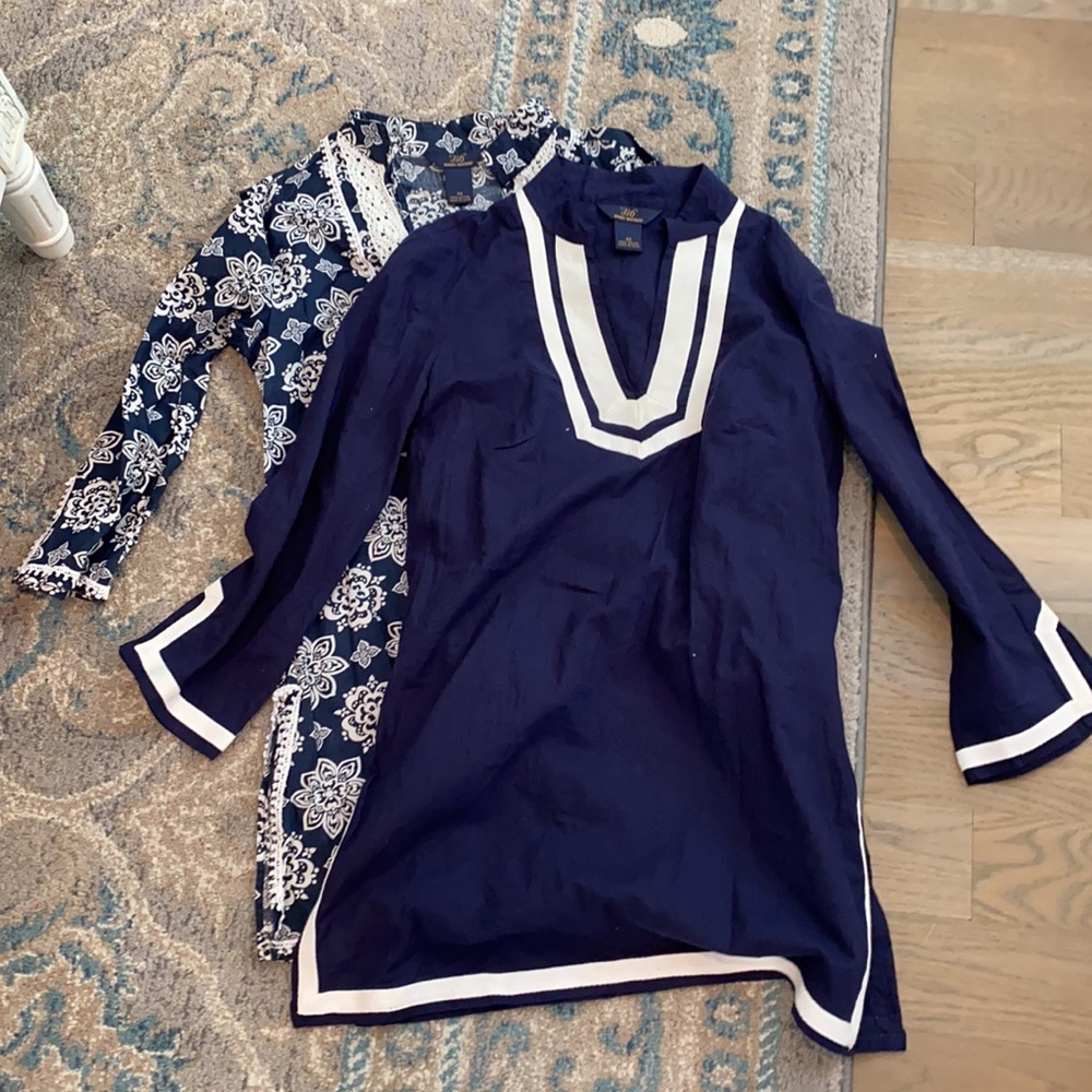 Pair of Brooks brothers tunics